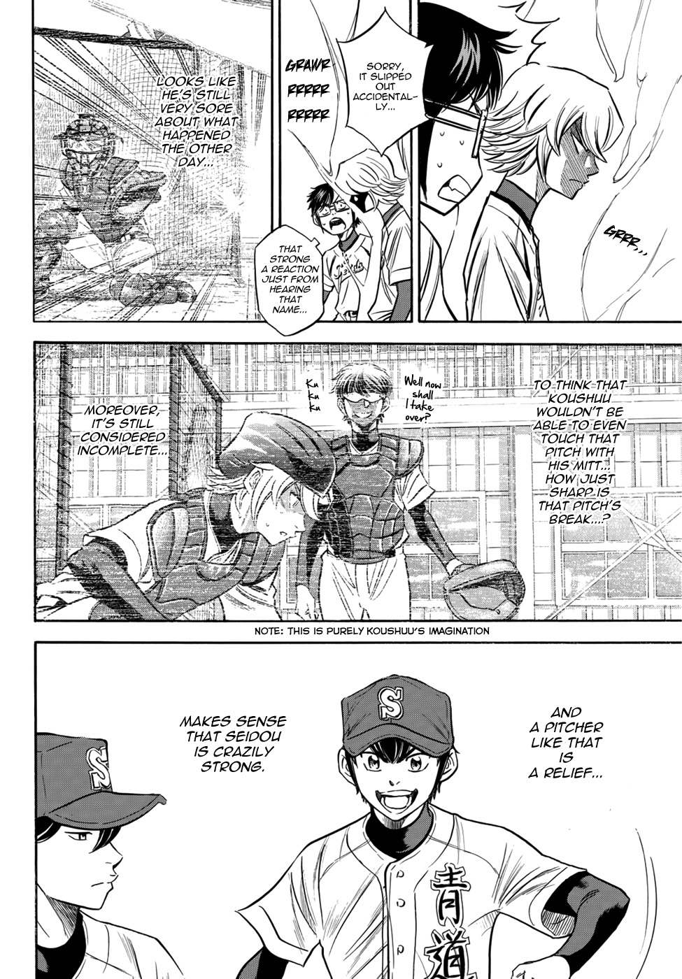 Daiya no A - Act II Chapter 37 page 7 - Chapter 37: Batting First