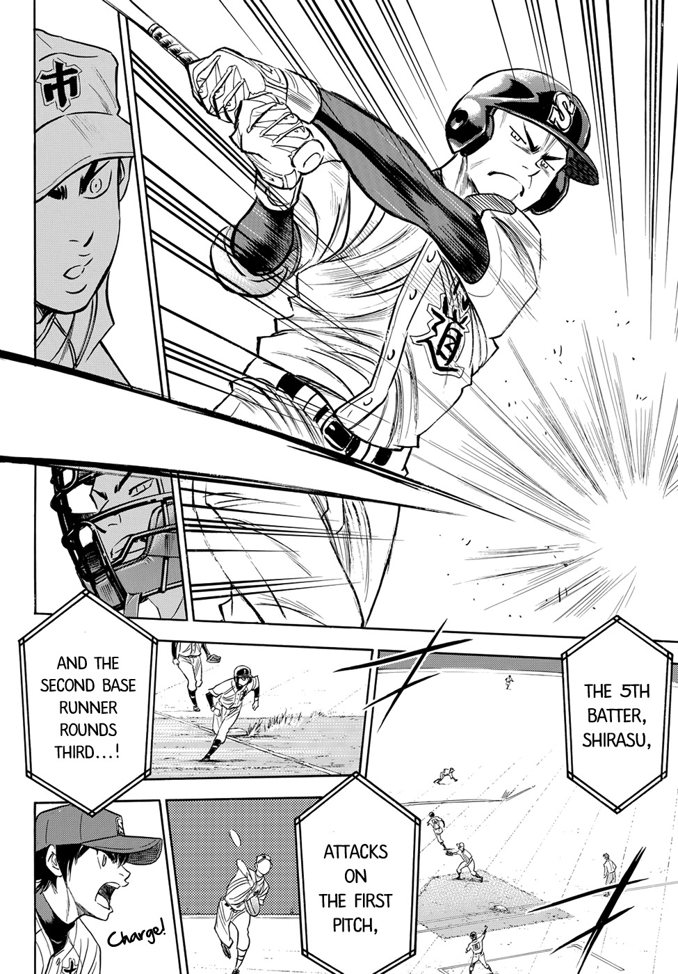 Daiya no A - Act II Chapter 38 page 18 - Chapter 38: The First Inning's Offense and Defense