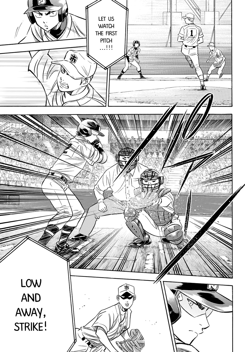 Daiya no A - Act II Chapter 38 page 9 - Chapter 38: The First Inning's Offense and Defense