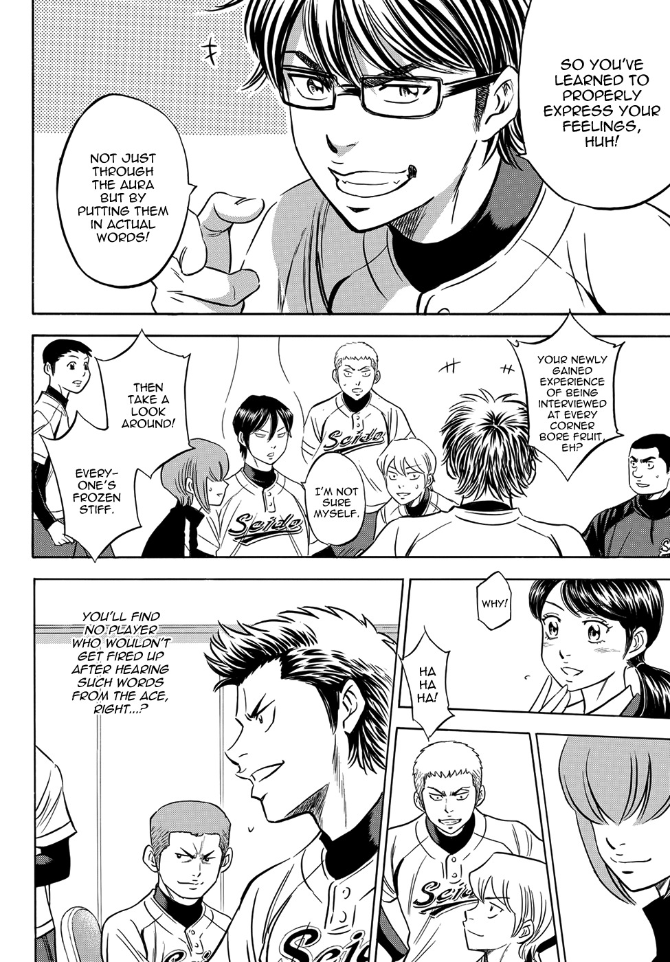 Daiya no A - Act II Chapter 4 page 12 - Chapter 4: I Want to Stand There Already