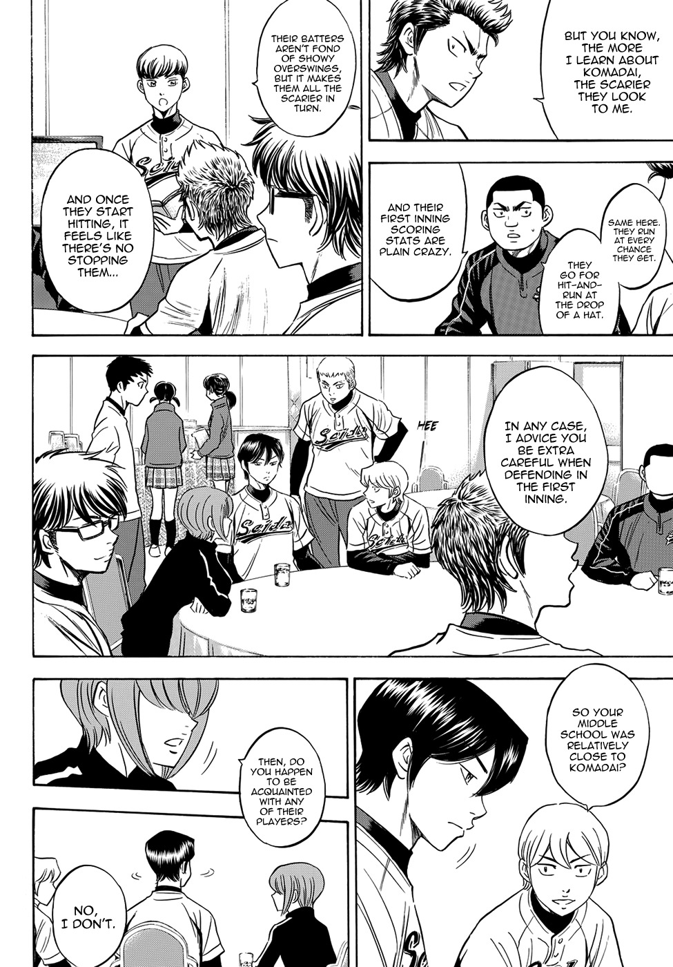 Daiya no A - Act II Chapter 4 page 8 - Chapter 4: I Want to Stand There Already