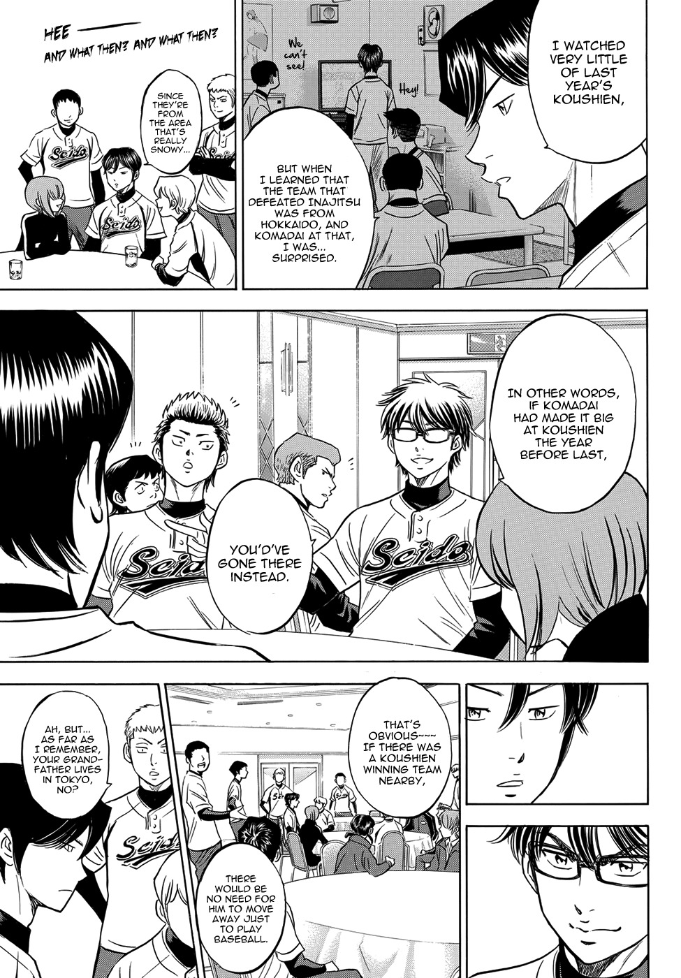 Daiya no A - Act II Chapter 4 page 9 - Chapter 4: I Want to Stand There Already