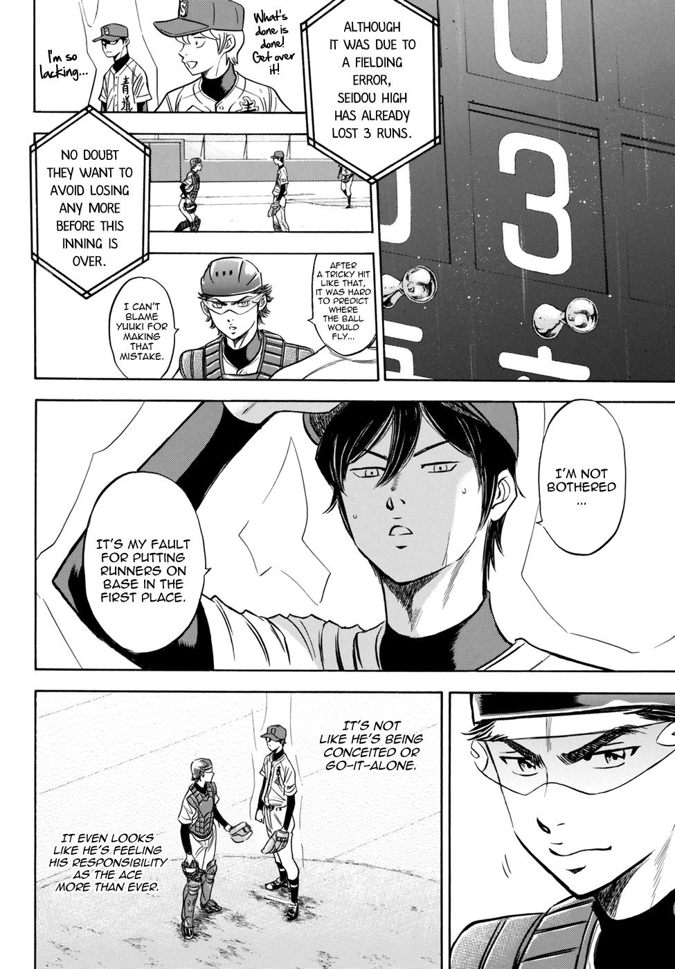 Daiya no A - Act II Chapter 41 page 10 - Chapter 41: Those Shouldering the Responsibility