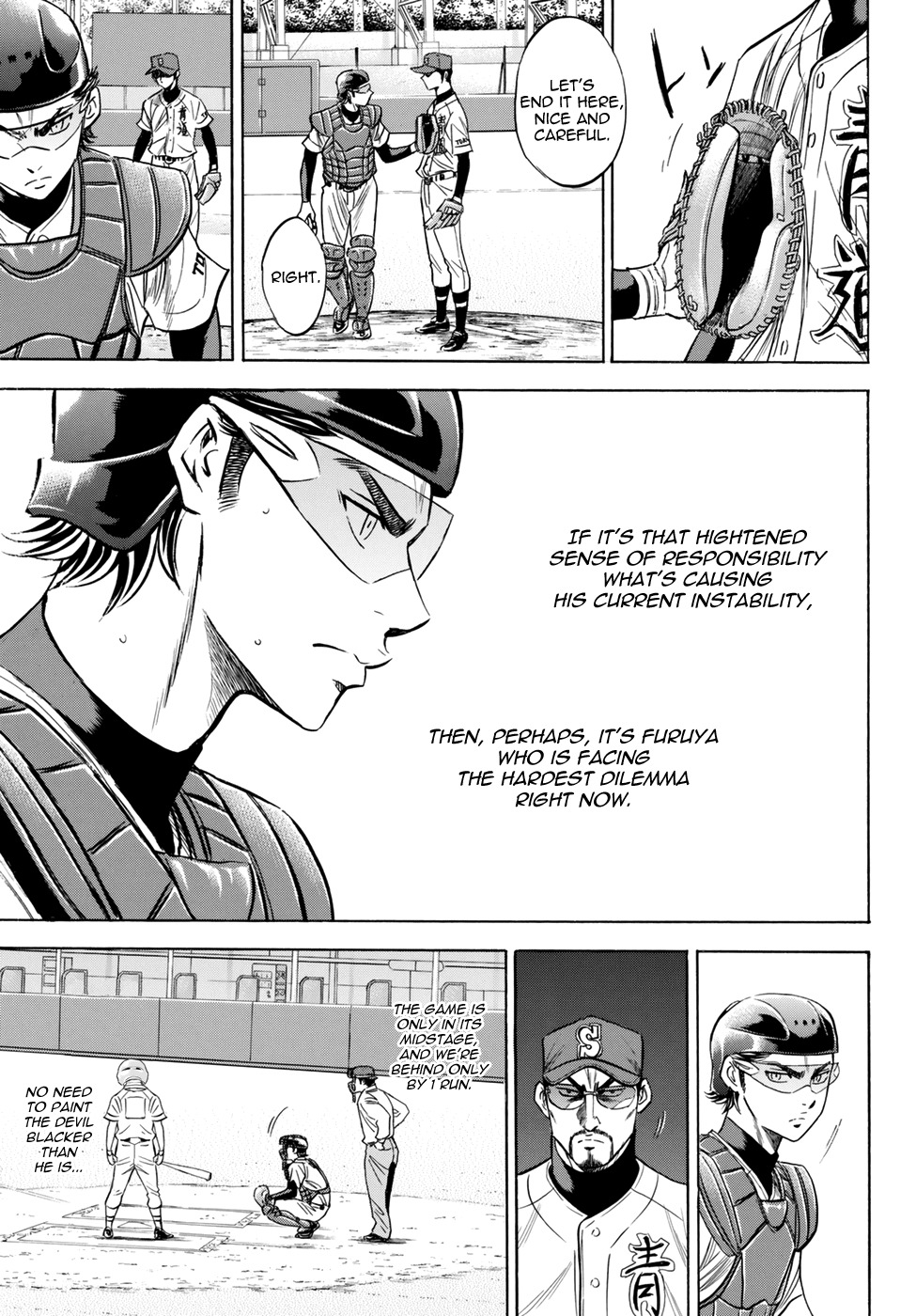 Daiya no A - Act II Chapter 41 page 11 - Chapter 41: Those Shouldering the Responsibility