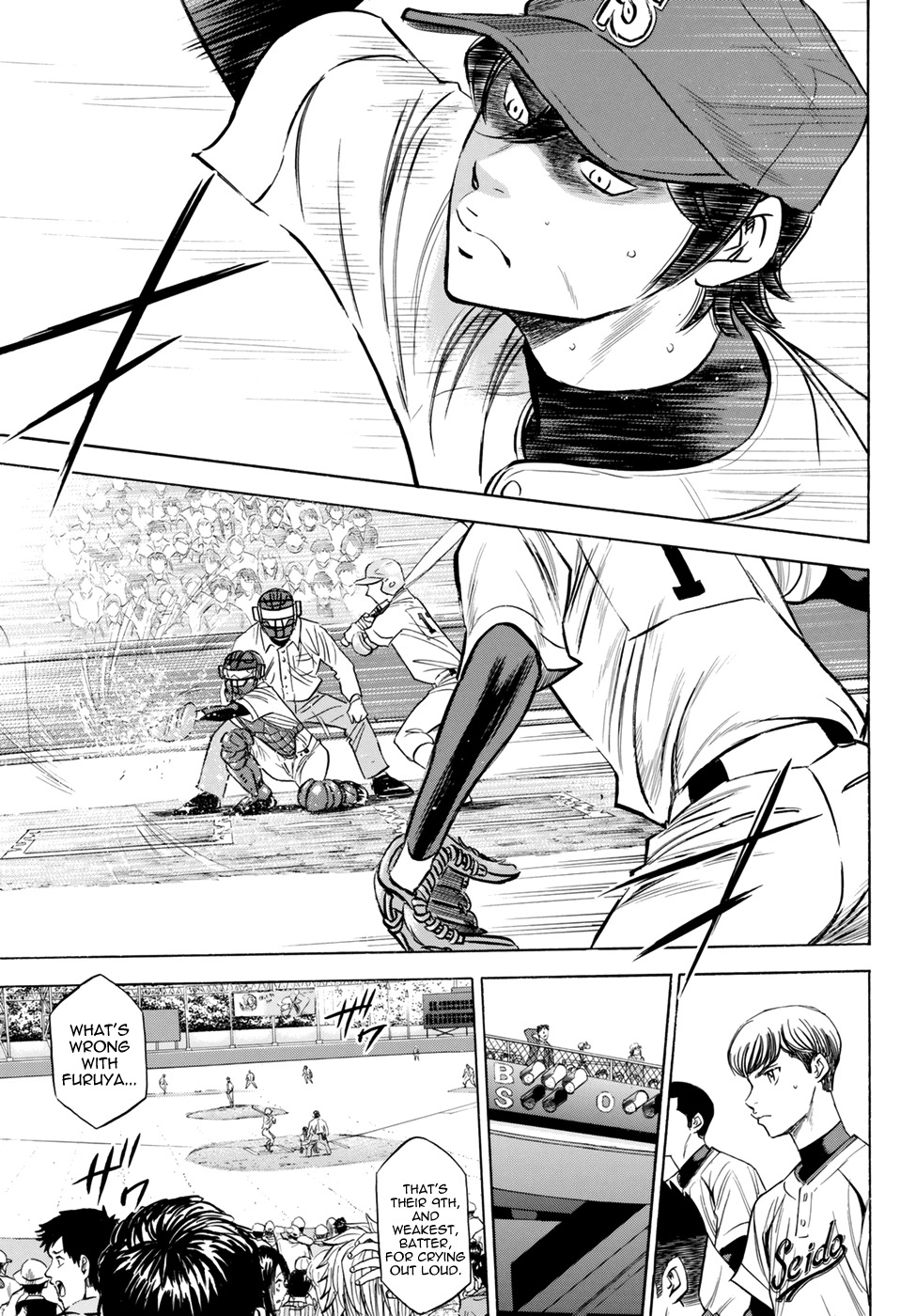 Daiya no A - Act II Chapter 41 page 15 - Chapter 41: Those Shouldering the Responsibility