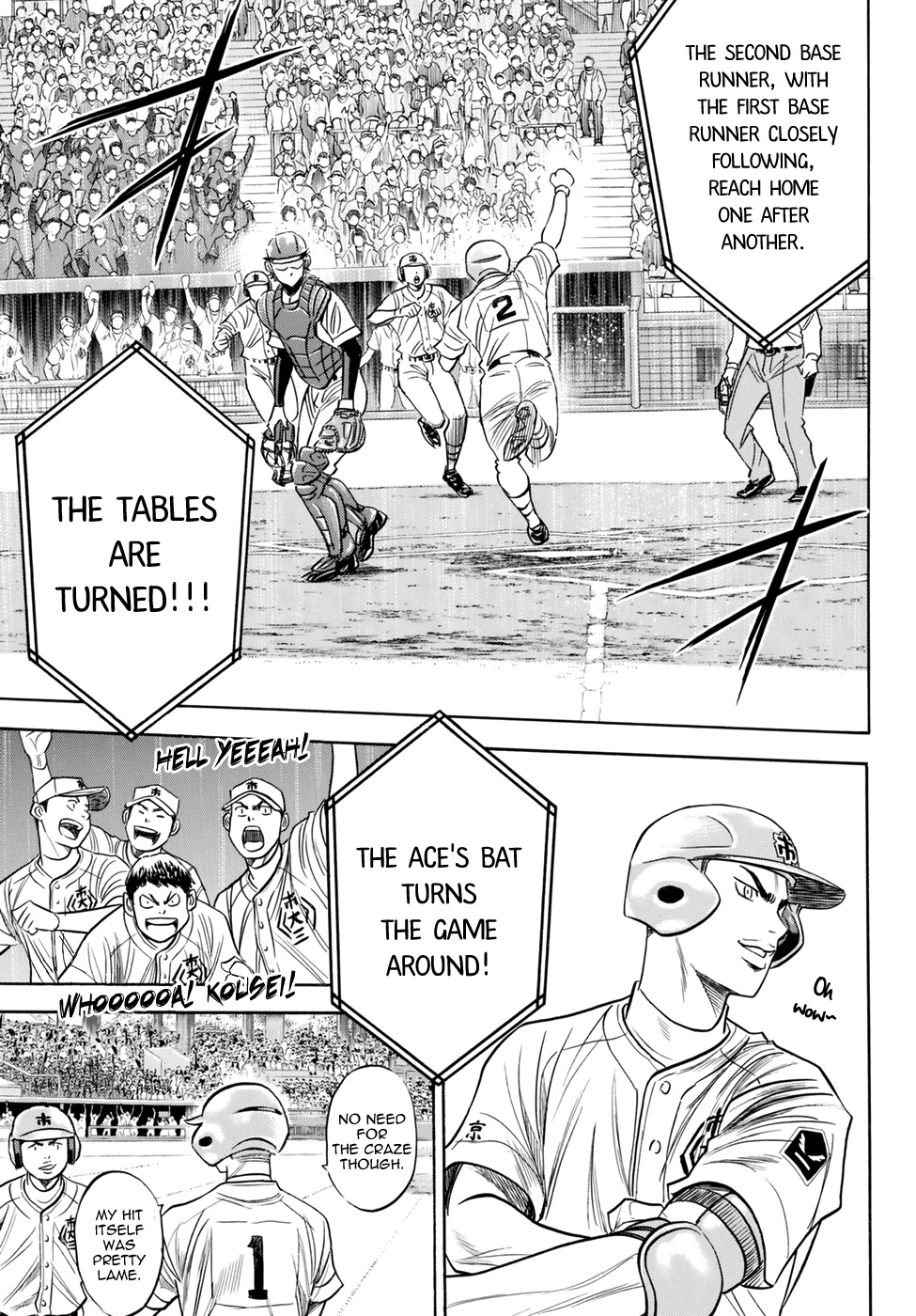 Daiya no A - Act II Chapter 41 page 9 - Chapter 41: Those Shouldering the Responsibility