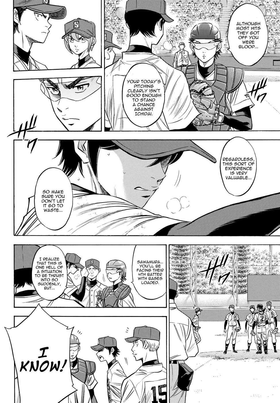 Daiya no A - Act II Chapter 42 page 13 - Chapter 42: What Are You Doing?