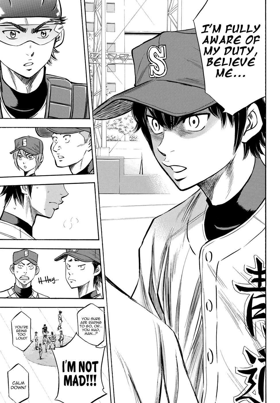 Daiya no A - Act II Chapter 42 page 14 - Chapter 42: What Are You Doing?