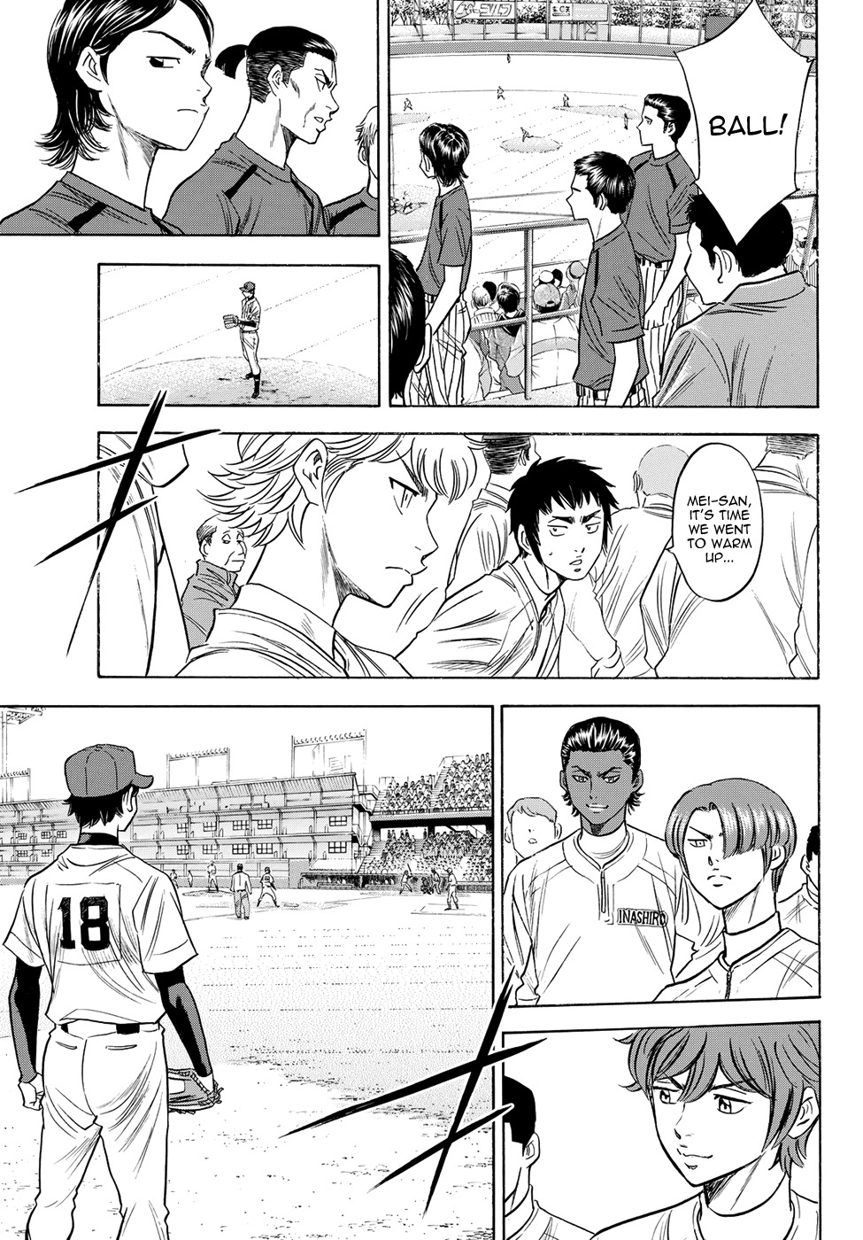 Daiya no A - Act II Chapter 42 page 6 - Chapter 42: What Are You Doing?