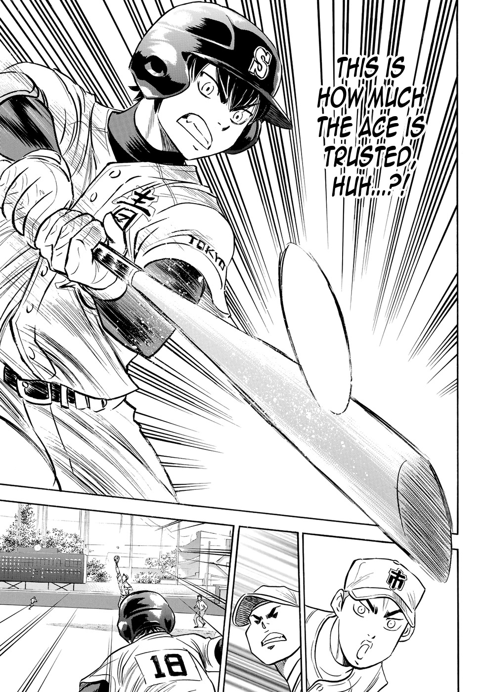 Daiya no A - Act II Chapter 44 page 5 - Chapter 44: The Energetic Guy on Base