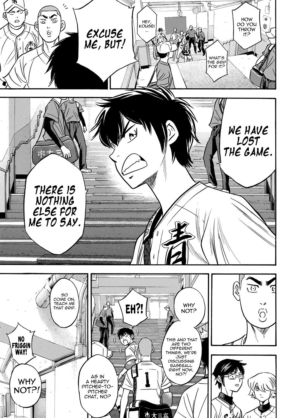 Daiya no A - Act II Chapter 46 page 13 - Chapter 46: Only After You Have Won