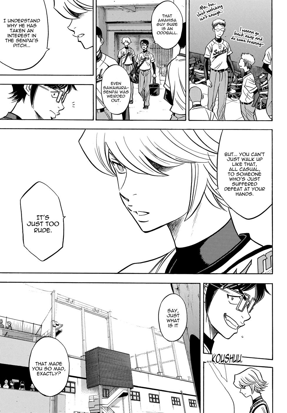 Daiya no A - Act II Chapter 46 page 15 - Chapter 46: Only After You Have Won