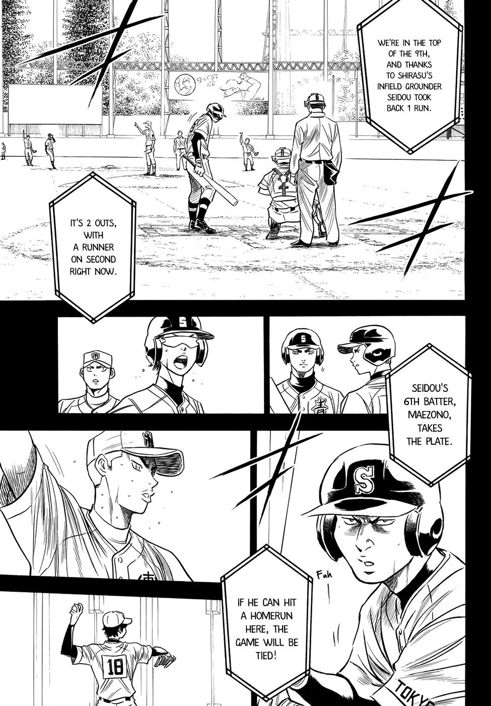Daiya no A - Act II Chapter 46 page 3 - Chapter 46: Only After You Have Won