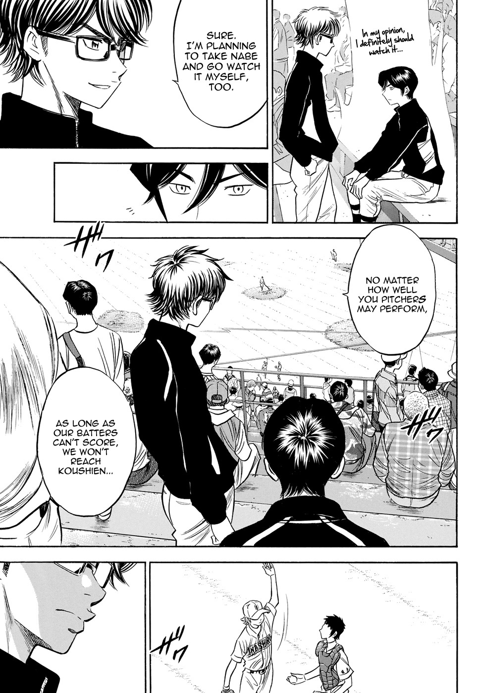 Daiya no A - Act II Chapter 49 page 3 - Chapter 49: 3 Months