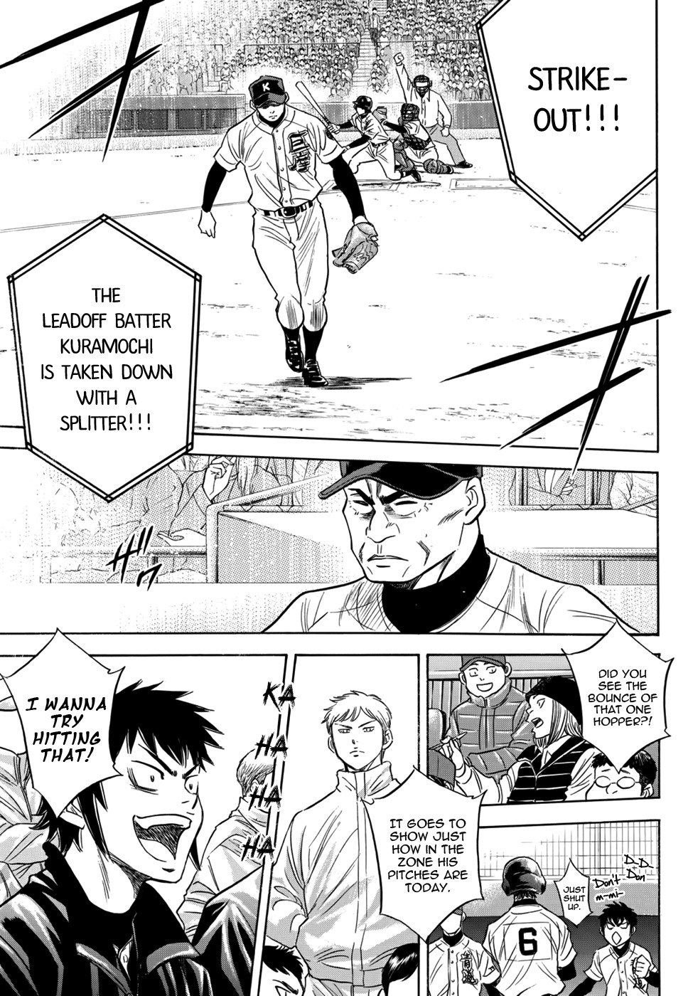 Daiya no A - Act II Chapter 5 page 12 - Chapter 5: Heaven-blessed Baseball Prodigy
