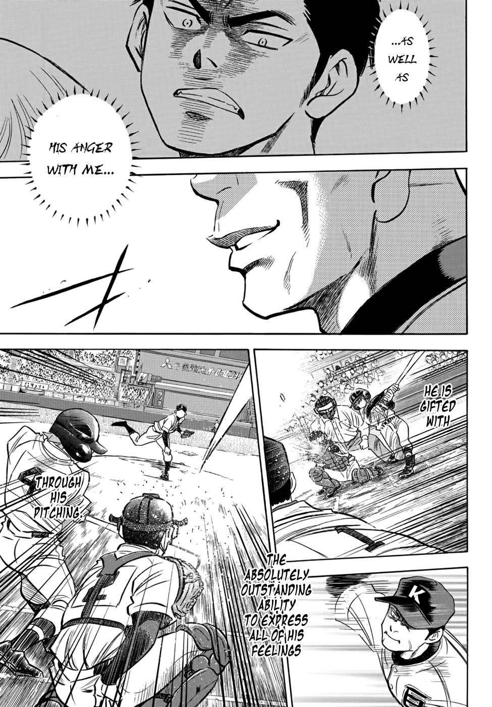 Daiya no A - Act II Chapter 5 page 14 - Chapter 5: Heaven-blessed Baseball Prodigy