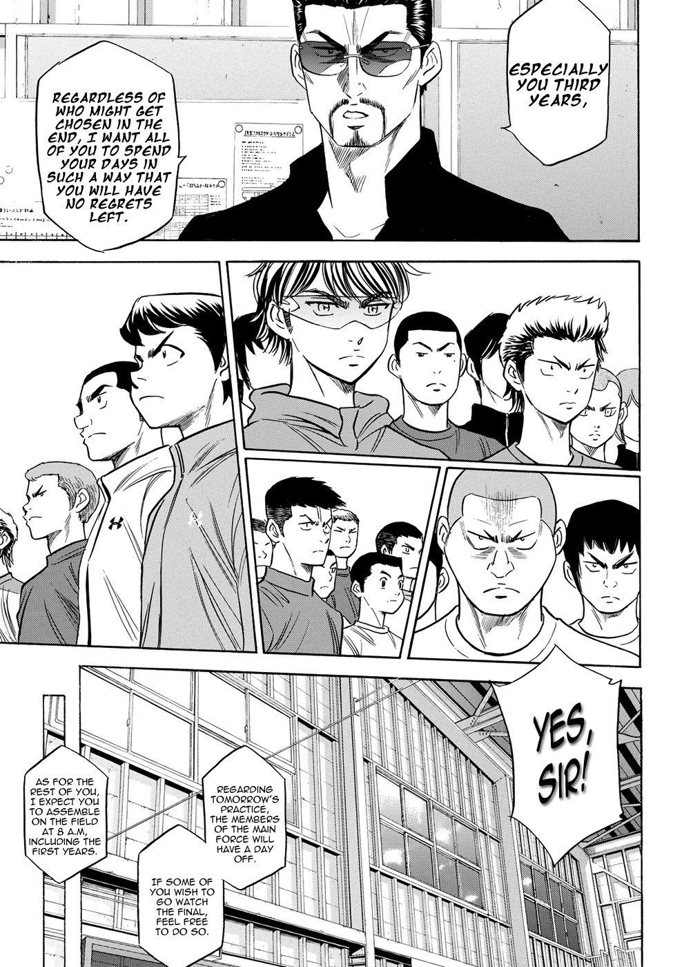 Daiya no A - Act II Chapter 50 page 12 - Chapter 50: We Can't Lose Either