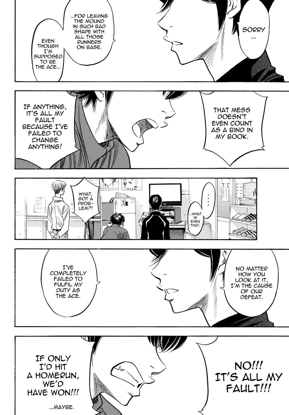 Daiya no A - Act II Chapter 50 page 4 - Chapter 50: We Can't Lose Either
