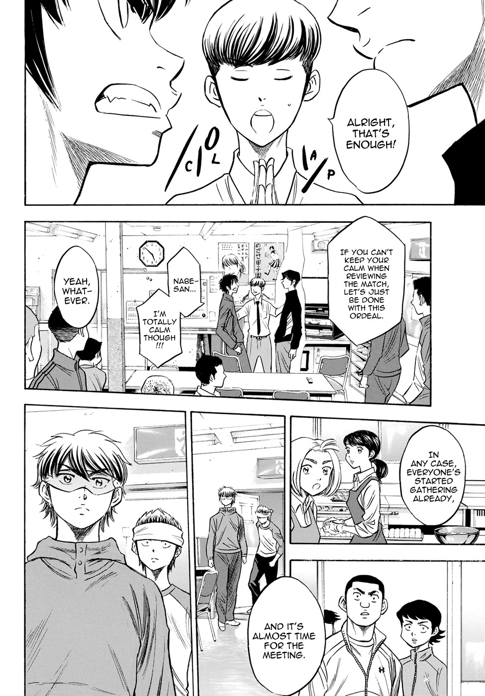Daiya no A - Act II Chapter 50 page 6 - Chapter 50: We Can't Lose Either