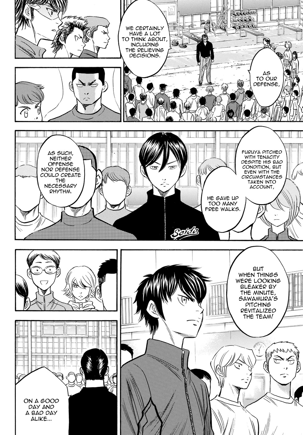 Daiya no A - Act II Chapter 50 page 9 - Chapter 50: We Can't Lose Either