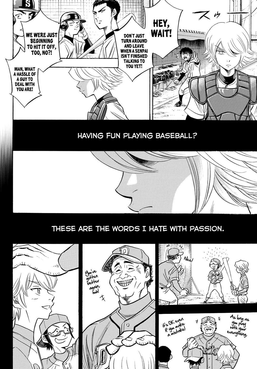 Daiya no A - Act II Chapter 52 page 8 - Chapter 52: I Want to Check It for Myself