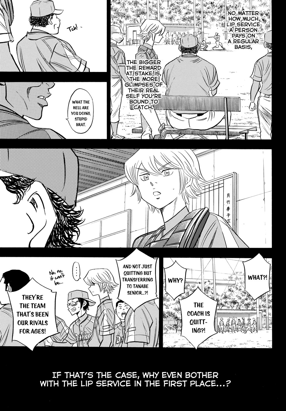 Daiya no A - Act II Chapter 52 page 9 - Chapter 52: I Want to Check It for Myself