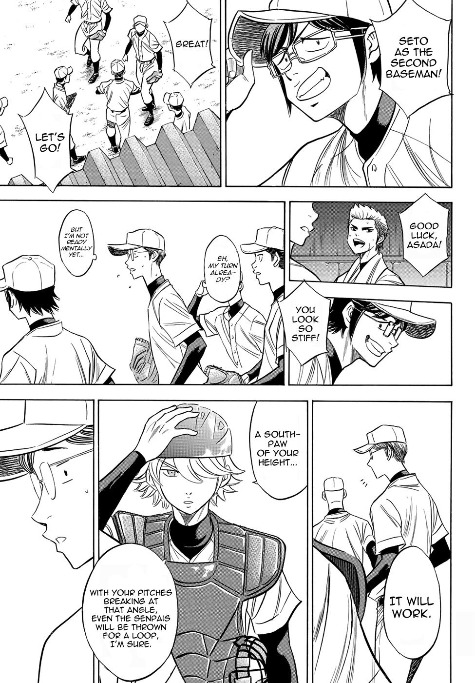Daiya no A - Act II Chapter 54 page 17 - Chapter 54: It Will Work