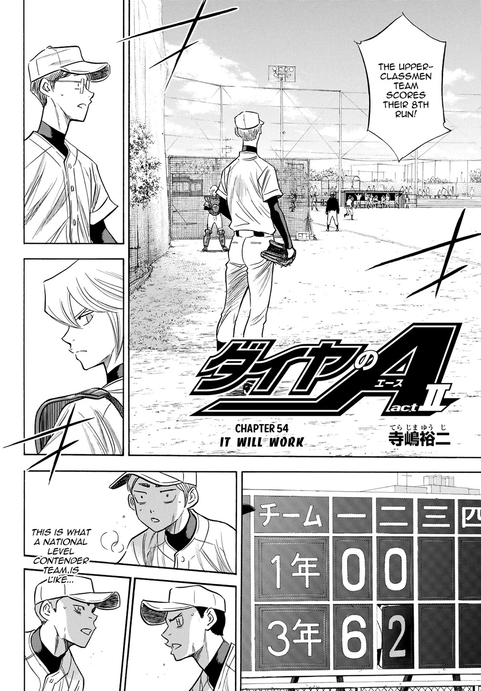 Daiya no A - Act II Chapter 54 page 2 - Chapter 54: It Will Work