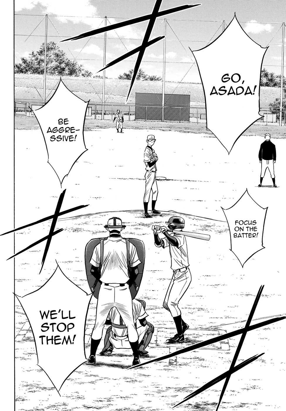 Daiya no A - Act II Chapter 55 page 18 - Chapter 55: Aggressive Stand