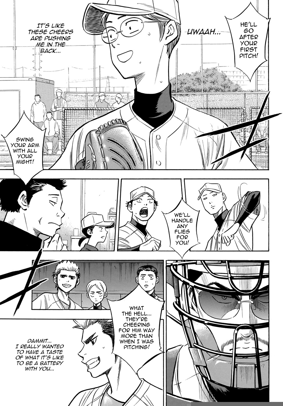 Daiya no A - Act II Chapter 55 page 19 - Chapter 55: Aggressive Stand