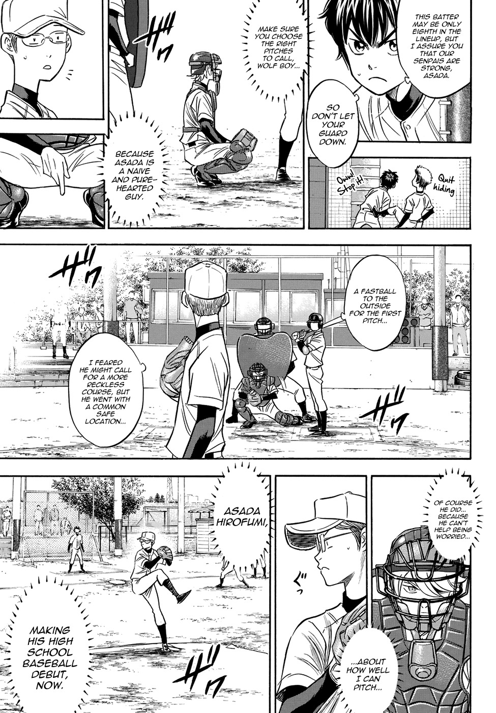 Daiya no A - Act II Chapter 55 page 7 - Chapter 55: Aggressive Stand