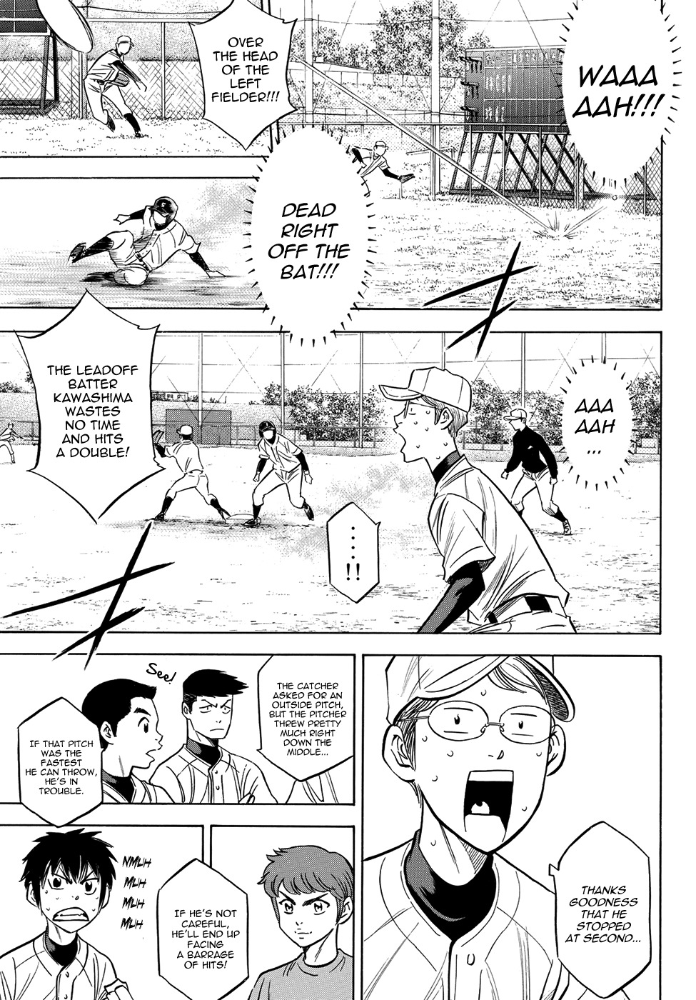 Daiya no A - Act II Chapter 55 page 9 - Chapter 55: Aggressive Stand