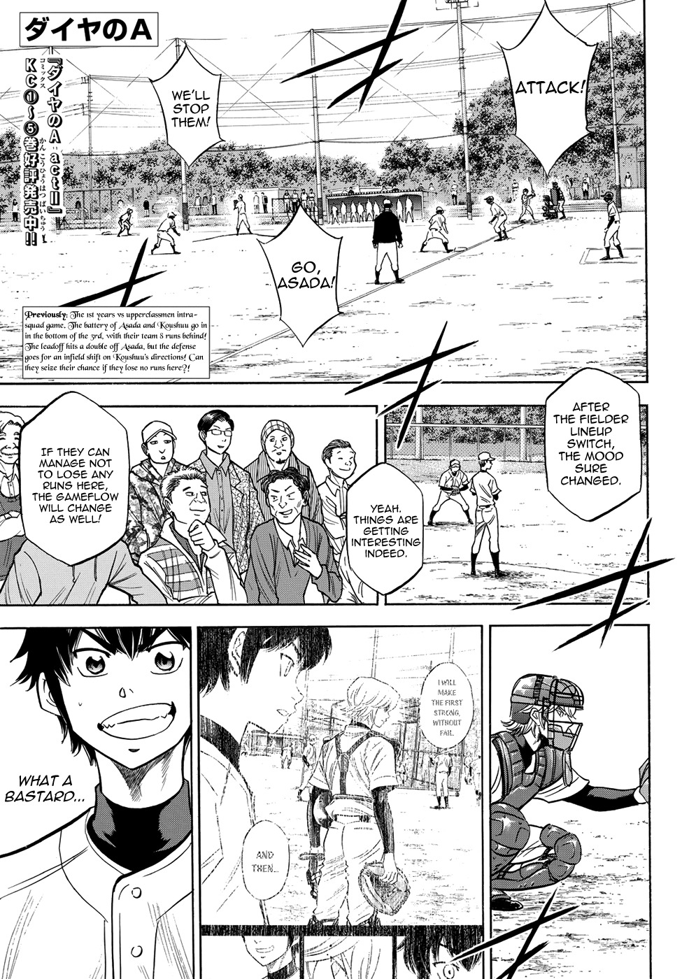 Daiya no A - Act II Chapter 56 page 5 - Chapter 56: Assertiveness
