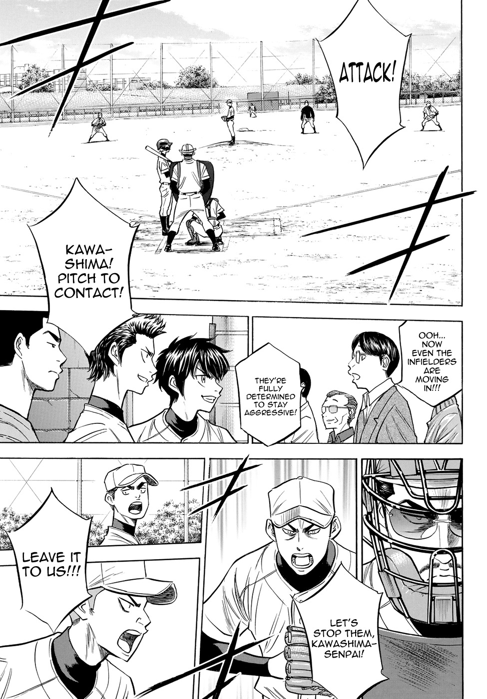 Daiya no A - Act II Chapter 57 page 11 - Chapter 57: Teachings