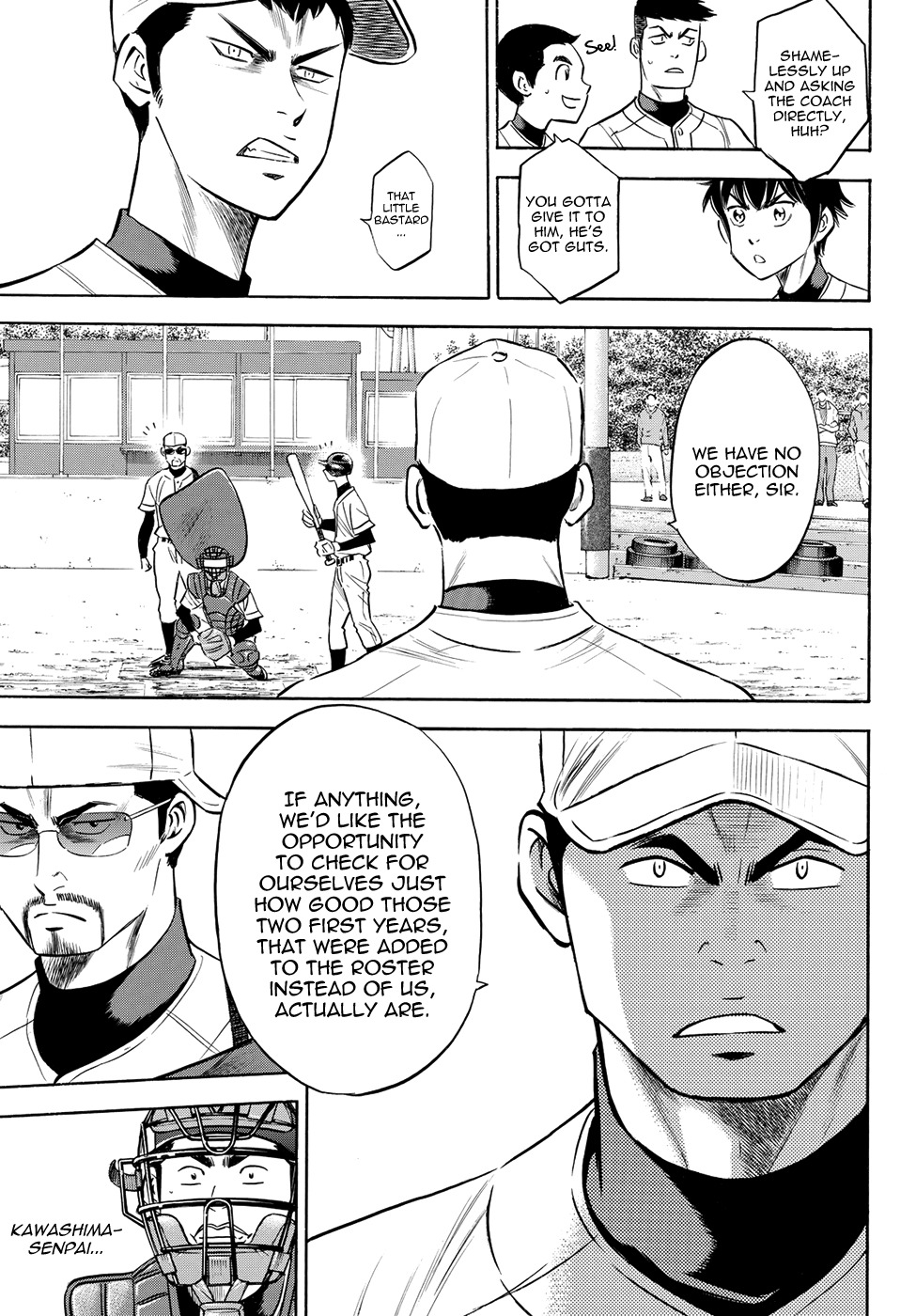 Daiya no A - Act II Chapter 58 page 8 - Chapter 58: Swing