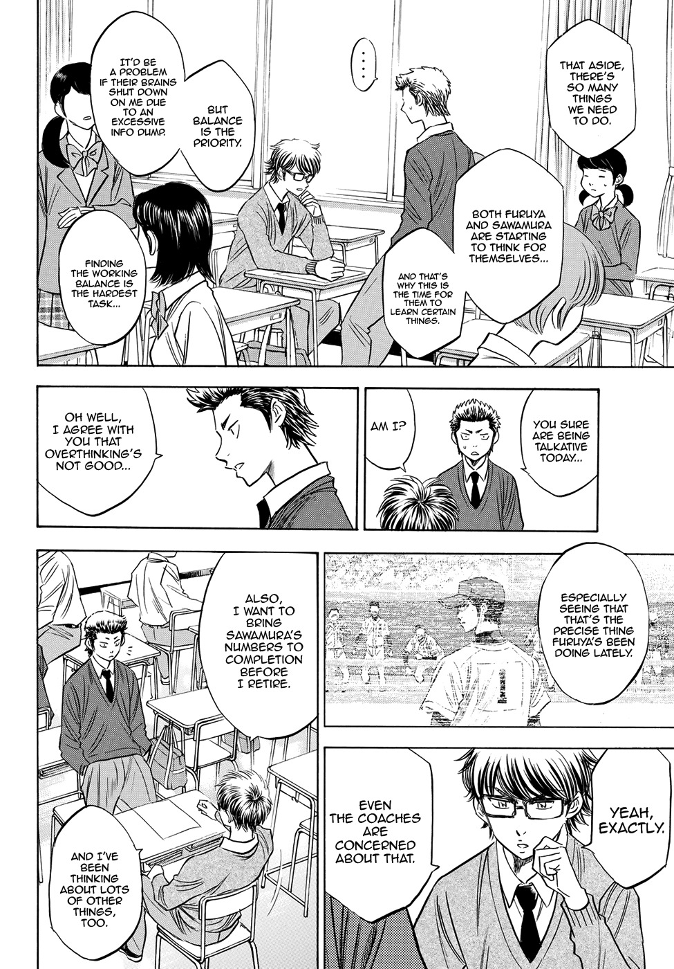 Daiya no A - Act II Chapter 59 page 10 - Chapter 59: There's No Time
