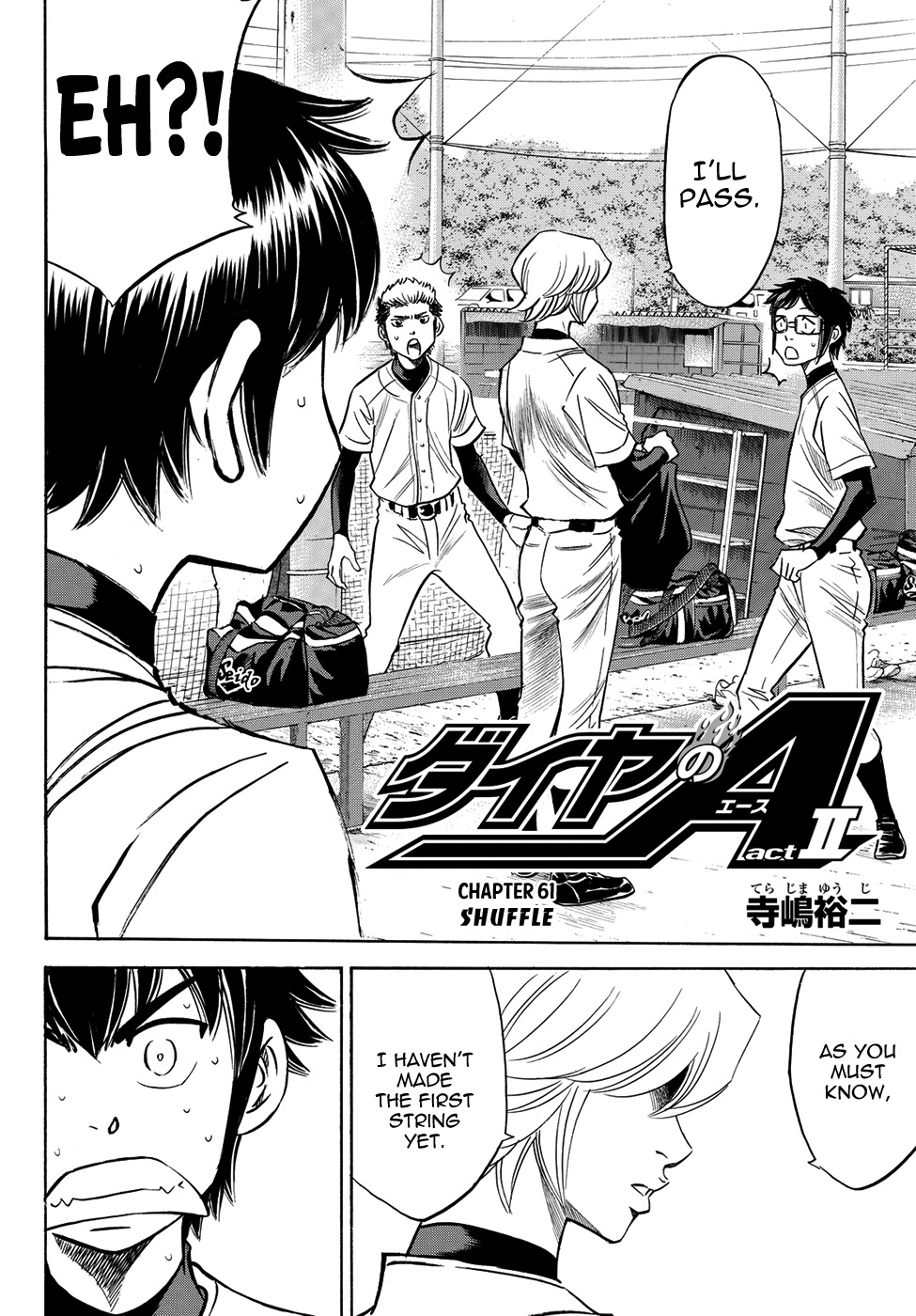 Daiya no A - Act II Chapter 61 page 2 - Chapter 61: Shuffle