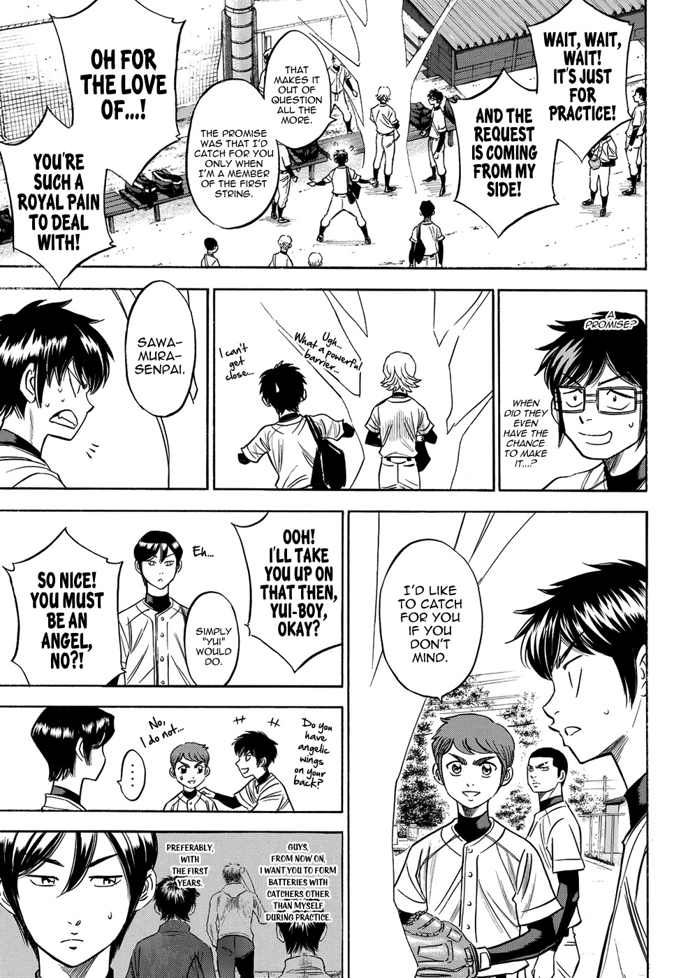 Daiya no A - Act II Chapter 61 page 3 - Chapter 61: Shuffle