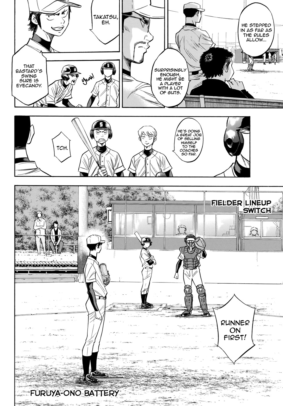 Daiya no A - Act II Chapter 62 page 10 - Chapter 62: Real Practice