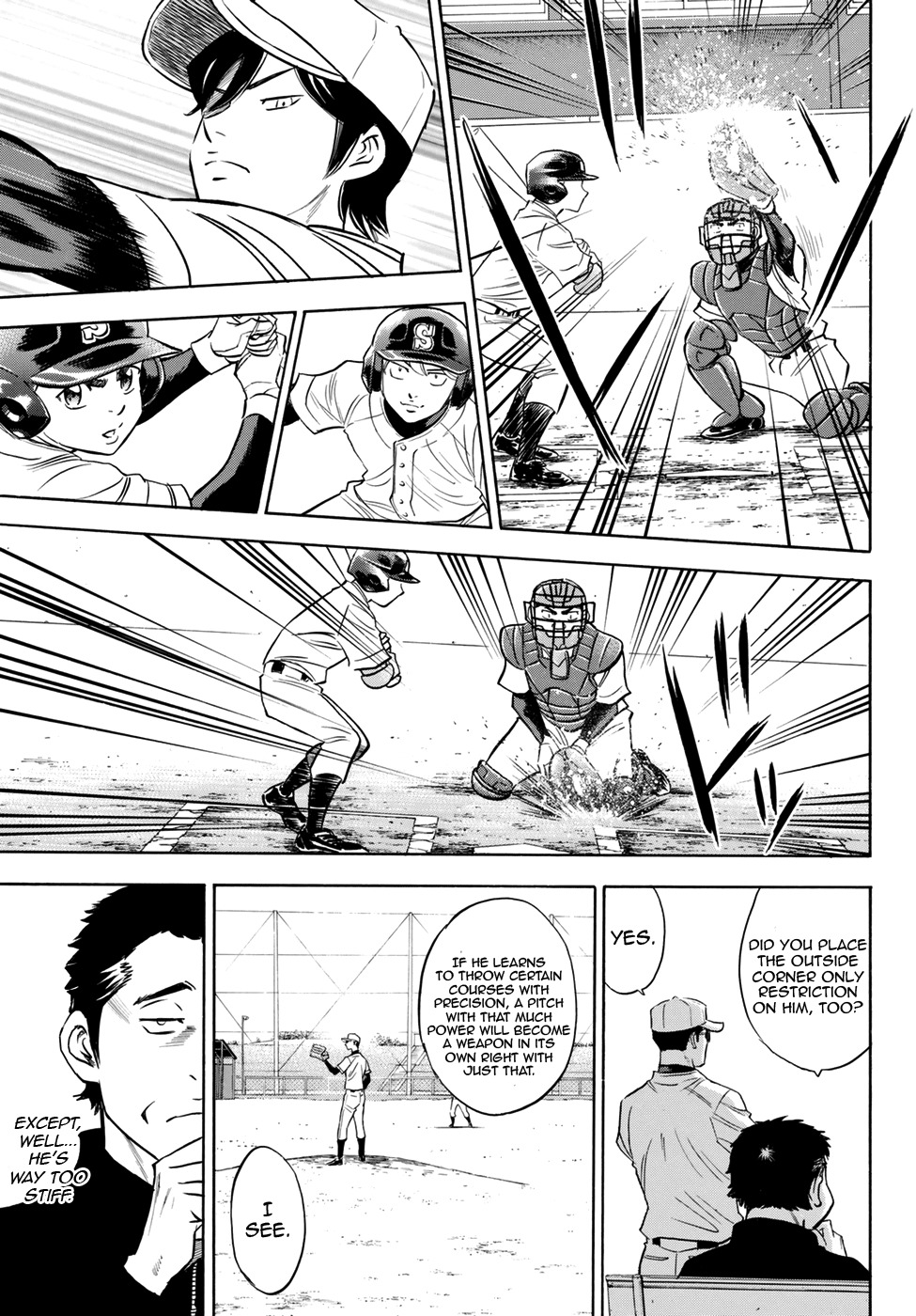 Daiya no A - Act II Chapter 62 page 11 - Chapter 62: Real Practice