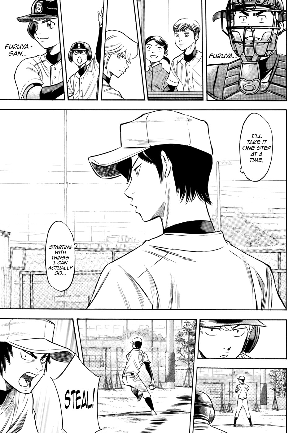 Daiya no A - Act II Chapter 62 page 13 - Chapter 62: Real Practice
