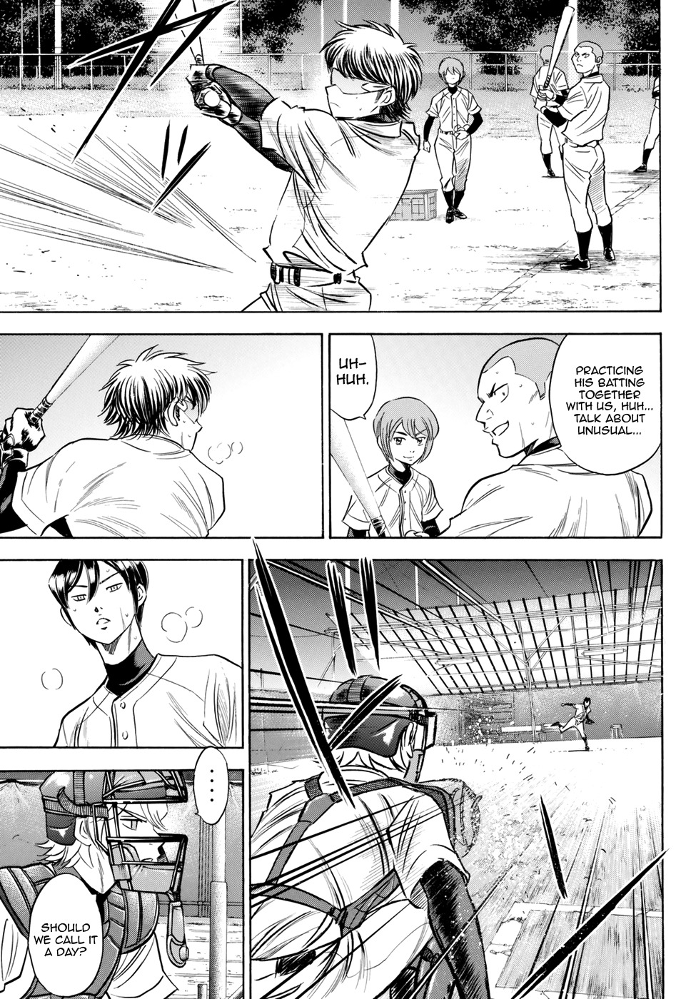 Daiya no A - Act II Chapter 62 page 17 - Chapter 62: Real Practice