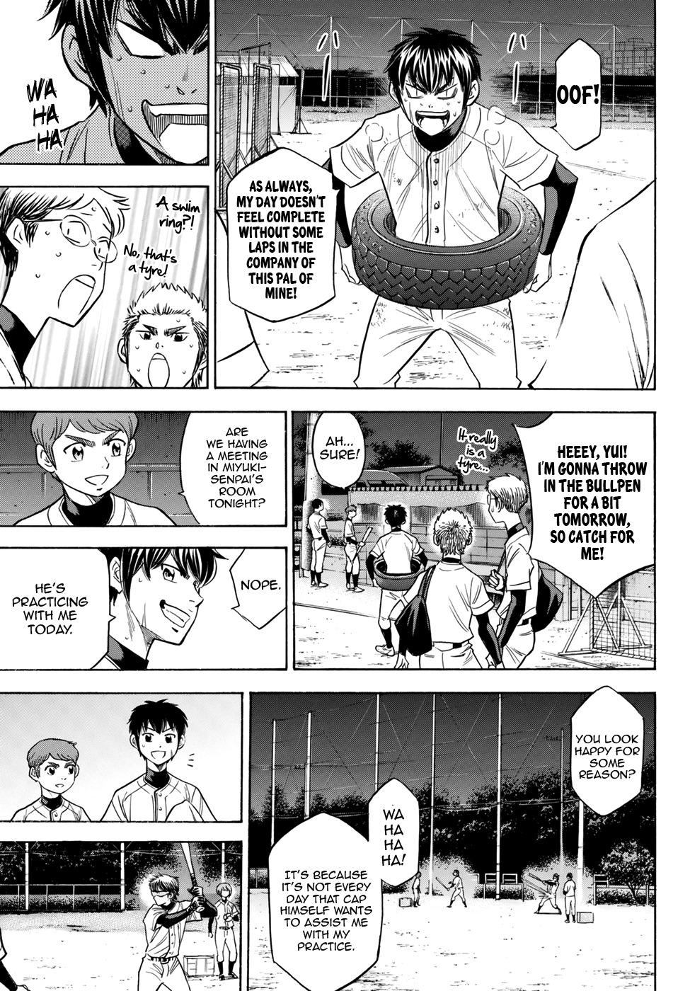 Daiya no A - Act II Chapter 62 page 19 - Chapter 62: Real Practice