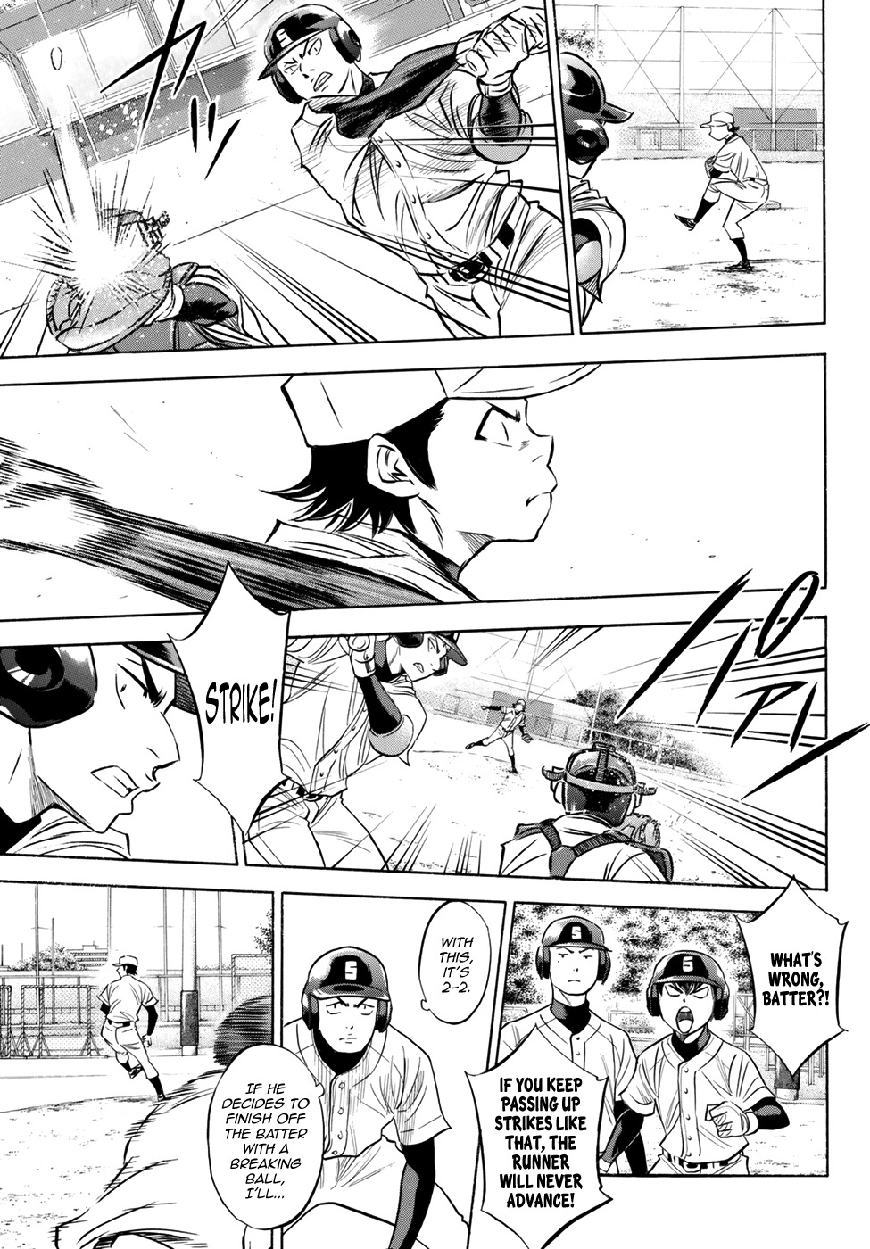 Daiya no A - Act II Chapter 62 page 3 - Chapter 62: Real Practice