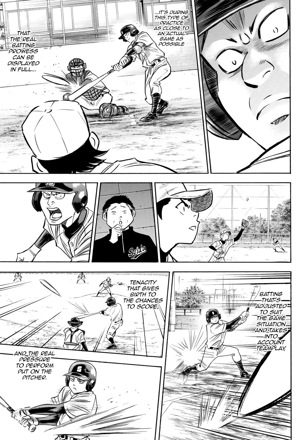 Daiya no A - Act II Chapter 62 page 7 - Chapter 62: Real Practice