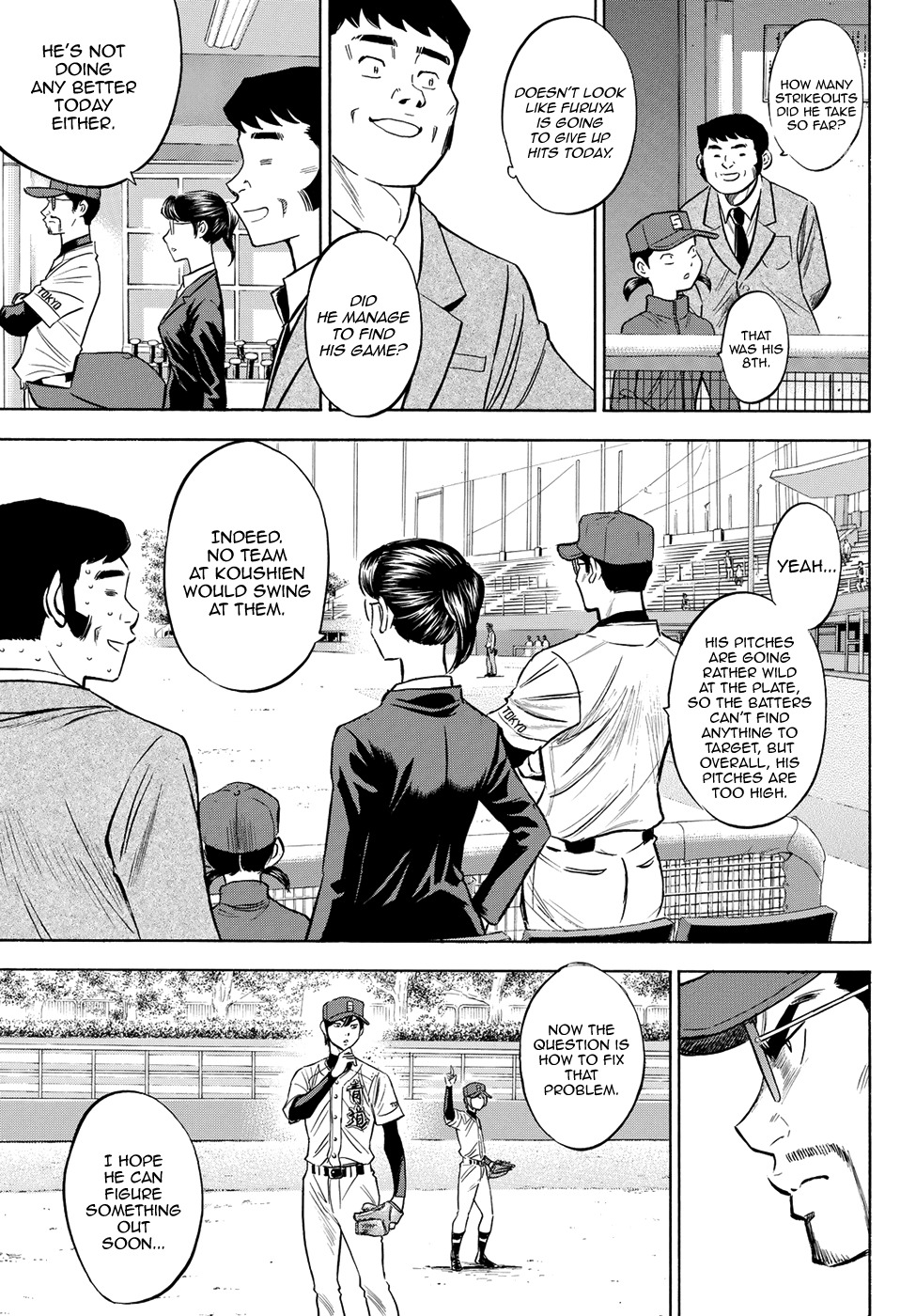 Daiya no A - Act II Chapter 64 page 9 - Chapter 64: Rivals