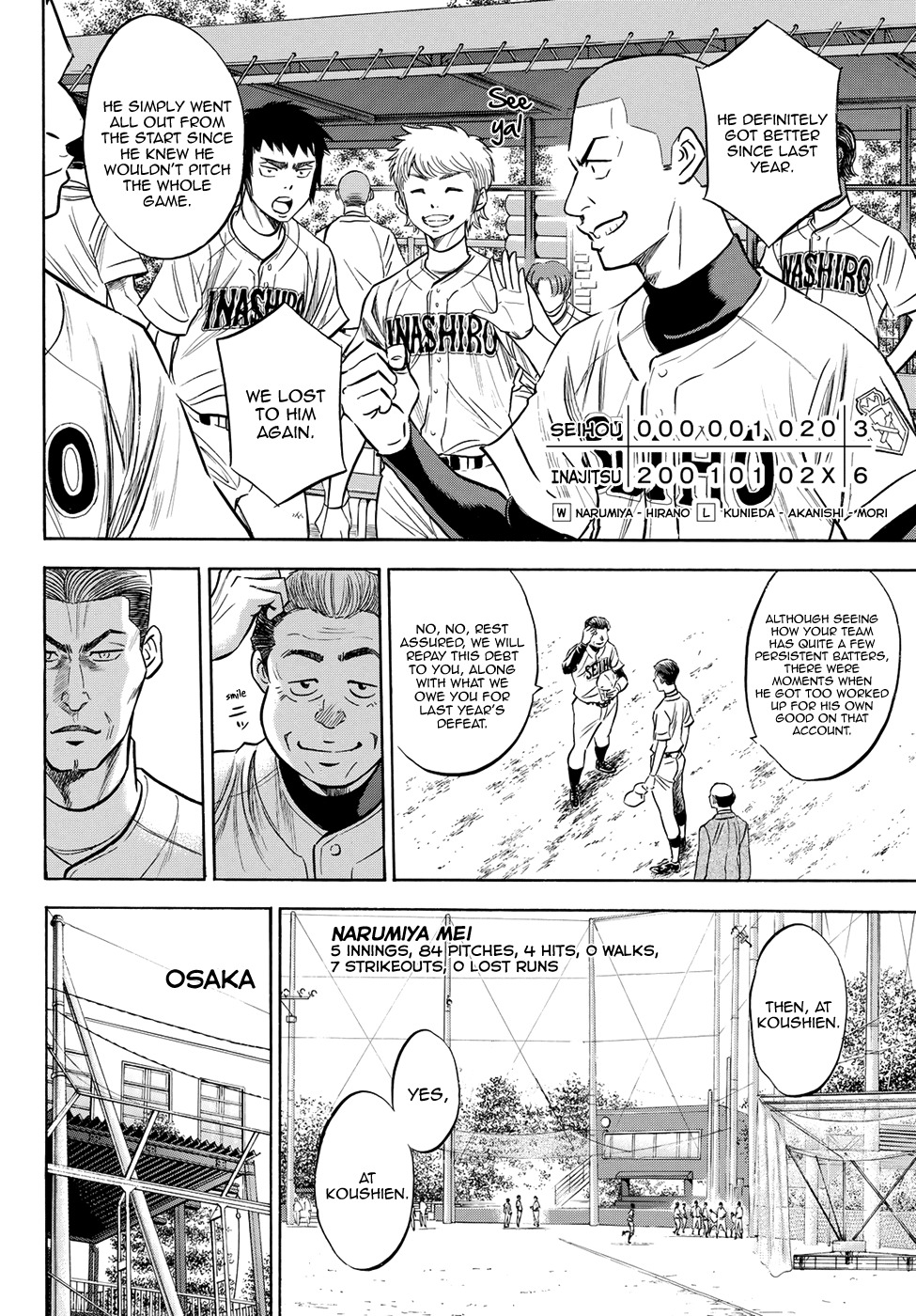 Daiya no A - Act II Chapter 65 page 14 - Chapter 65: Idling