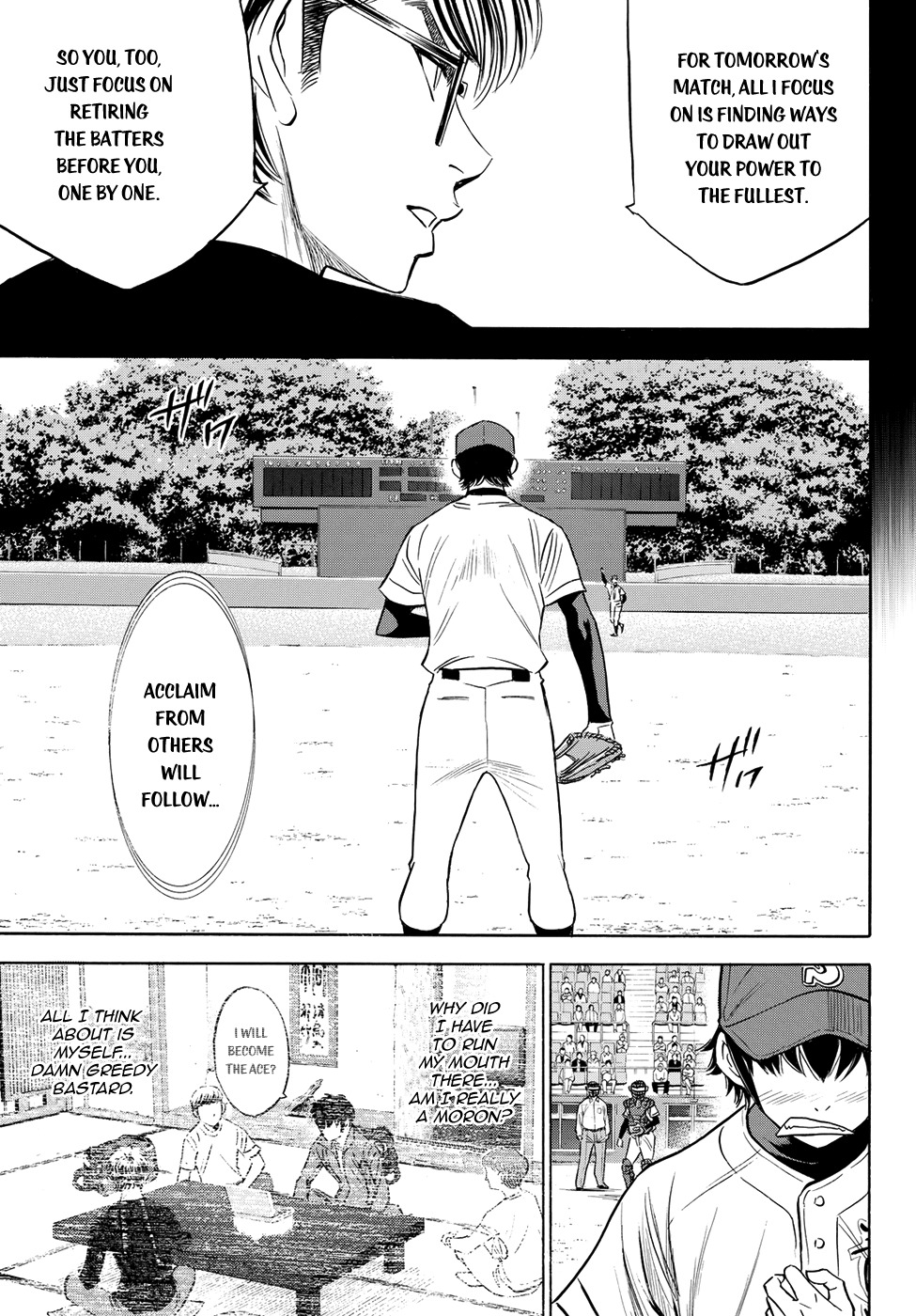 Daiya no A - Act II Chapter 66 page 12 - Chapter 66: One Pitch, One Second