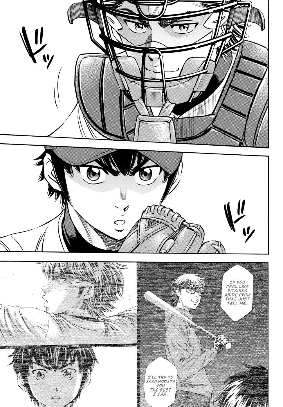 Daiya no A - Act II Chapter 66 page 16 - Chapter 66: One Pitch, One Second