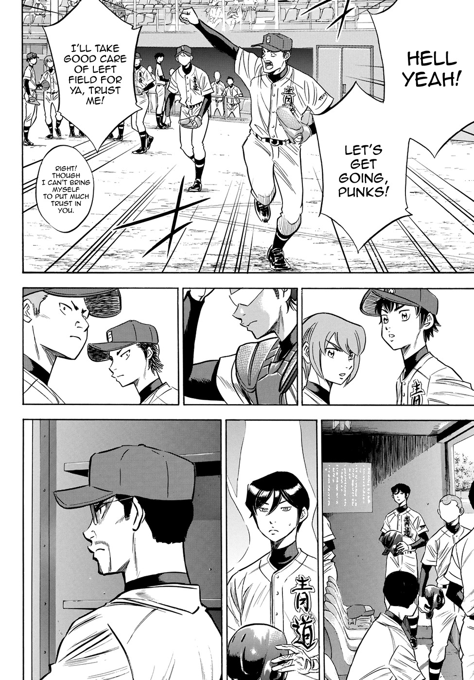 Daiya no A - Act II Chapter 71 page 10 - Chapter 71: Fruitlessly